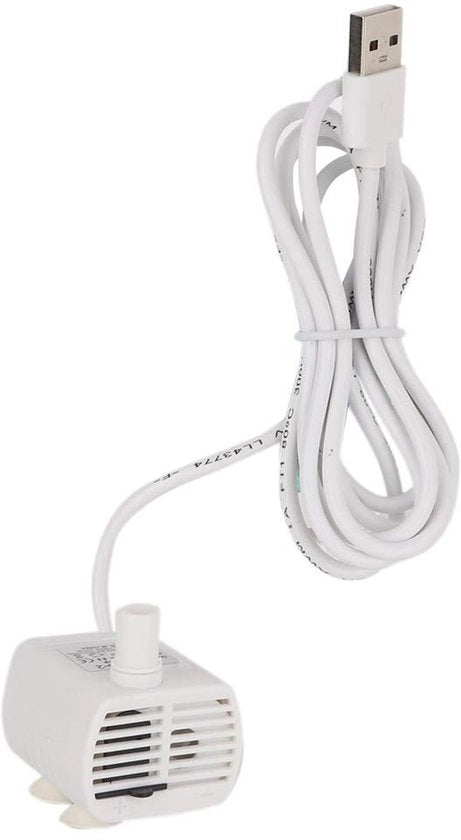 Pompa a doppio effetto mini USB per acquari