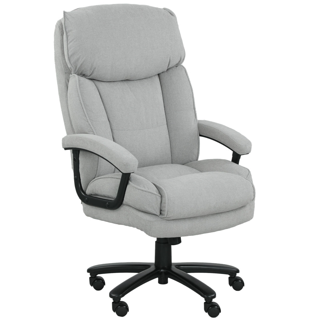 Sedia da Ufficio Alta Portata 200kg ¨C Xylo ¨C Tessuto Grigio Chiaro