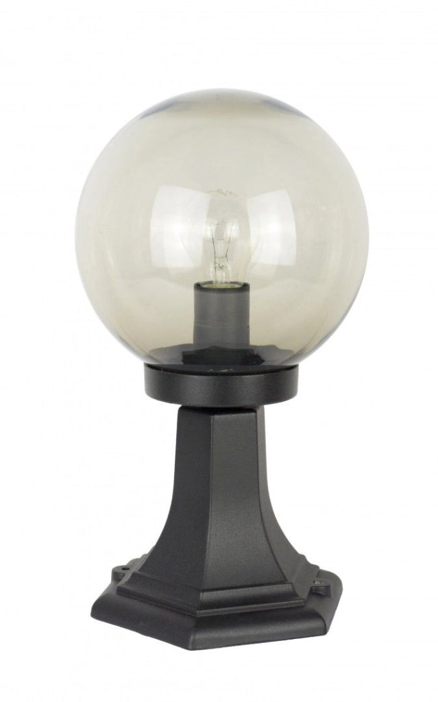 Lampada da giardino SU-MA KULE sfera 20cm nera E27 IP43