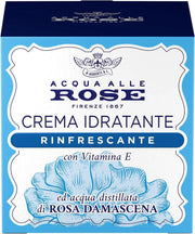 ACQUA ALLE ROSE CREMA VISO IDRATANTE RINFRESCANTE CON ACQUA DISTILLATA 50 ML ROSA DAMASCENA E VITAMINA E