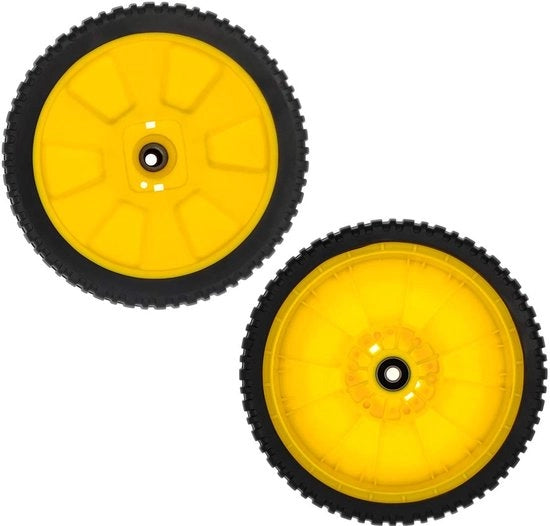 Kit di ruote per tagliagrass 8 pollici - 2 pezzi - sostituisce Oregon 72-115 - compatibile con John Deere - diametro 1-1/2 pollici - materiale plastico - ruote per tagliagrass