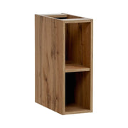 Mobile da bagno aggiuntivo sottolavabo KINOKO - 2 ante - Rovere chiaro - L20 × P57 × H46 cm - Da appendere