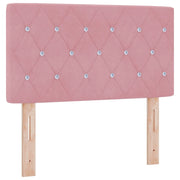 Testiera | Testata Rosa 80 cm Velluto