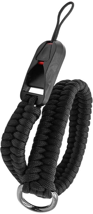 Polsband adattabile con serratura rapida (Nero, 40 cm)