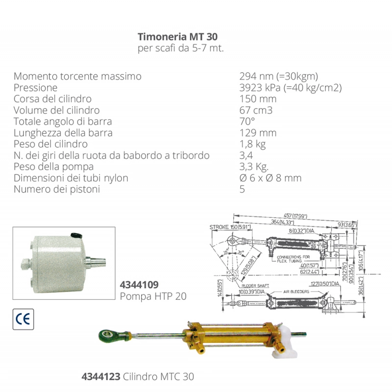 CILINDRO MTC30 MTC 30 CYLINDER