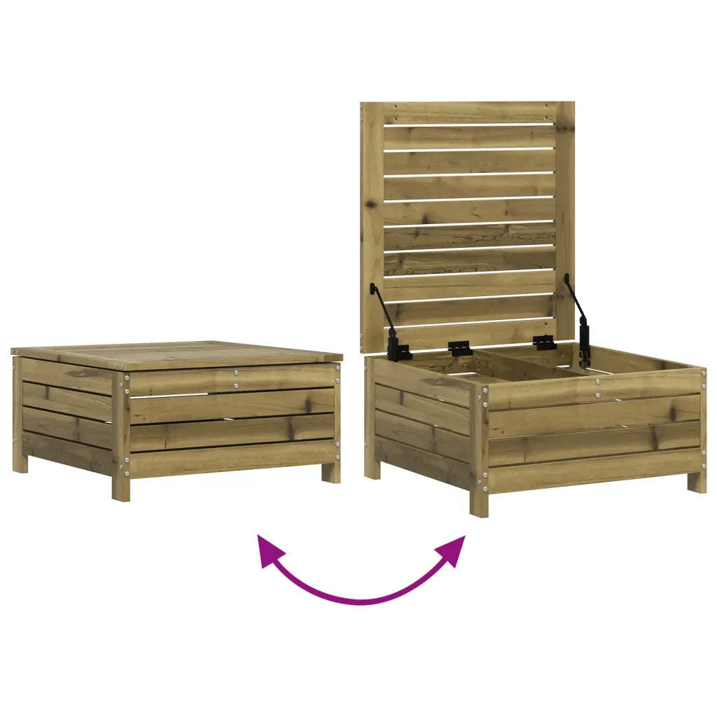 Set Divani da Giardino 6 pz | Set Salotto da Giardino in Legno Impregnato di Pino