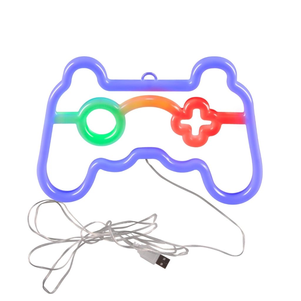 Applique neon bimbi Gamepad LED 3W USB/batterie Polux