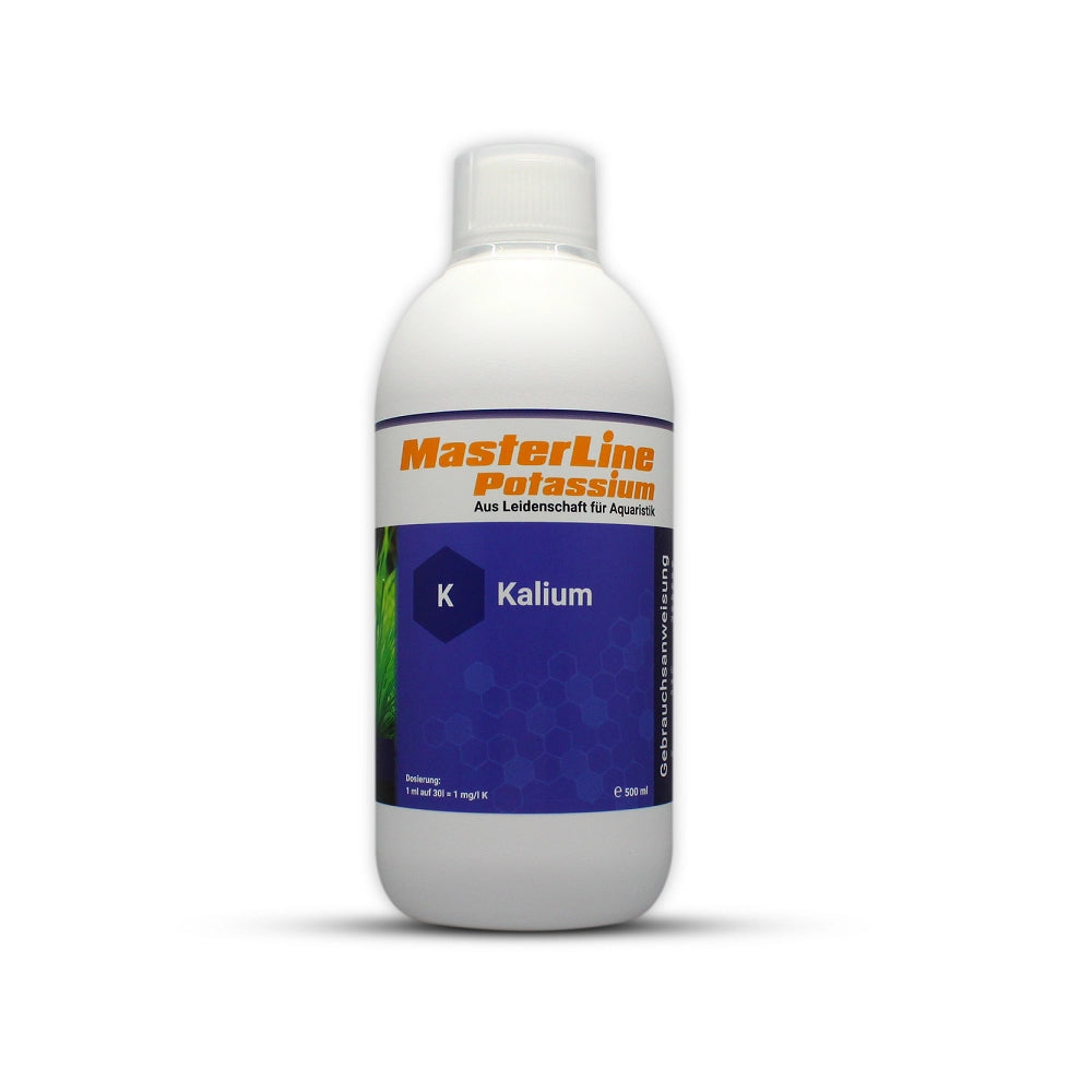 MasterLine Potassium 500ml - fertilizzante a base di Potassio per piante acquatiche