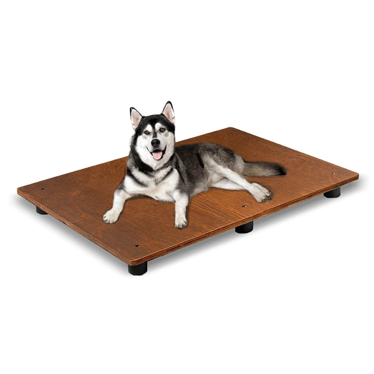 BRANDINA DAVANZALE  IN LEGNO PER CANI PER CUCCIA D-PASTORE L.100 x P.65 x 2 cm SPESSORE 100% FABBRICATO IN ITALIA