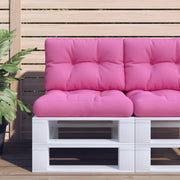 Cuscini per Pallet 2 pz Rosa in Tessuto 360687