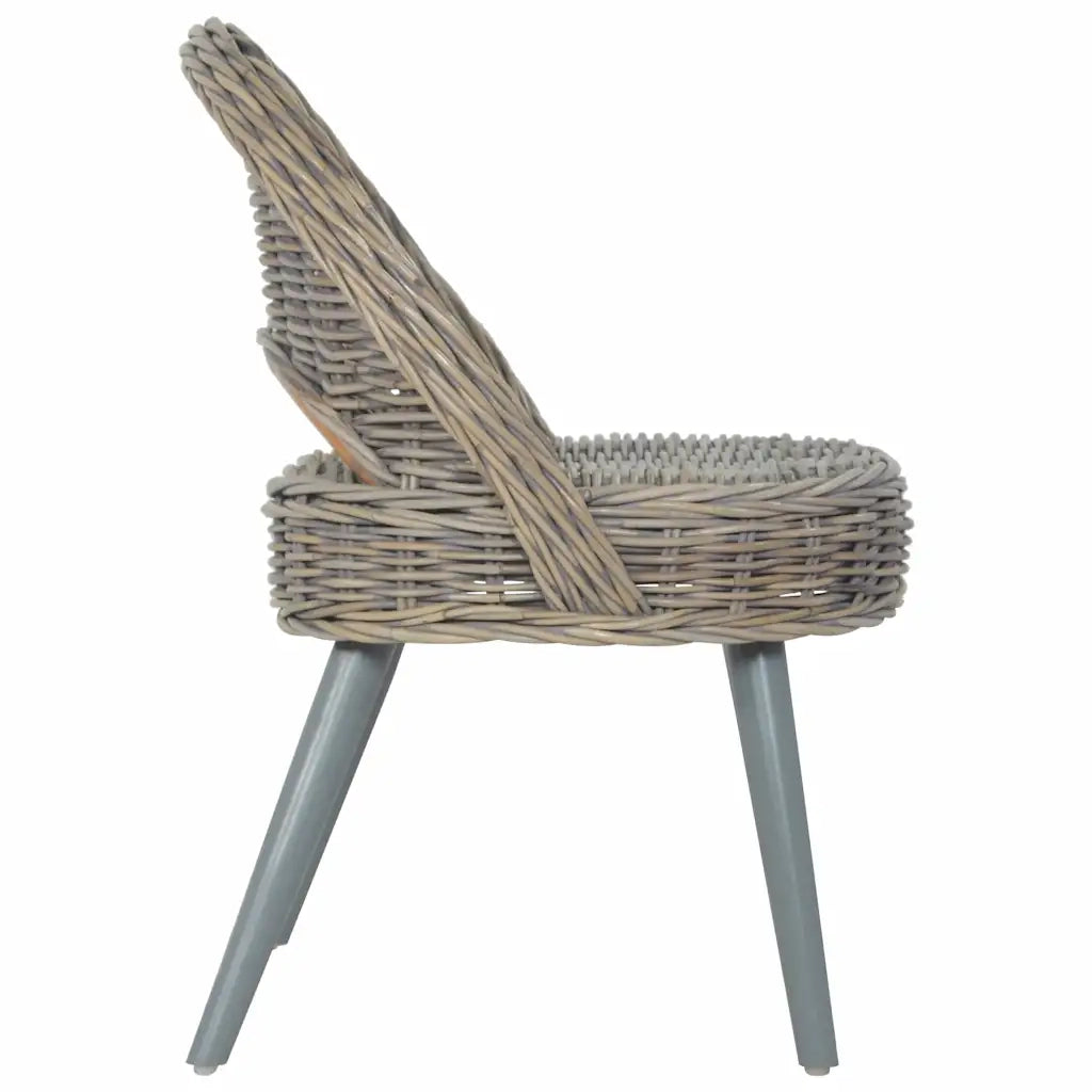 Poltrona in Rattan Kubu Grigio 285230