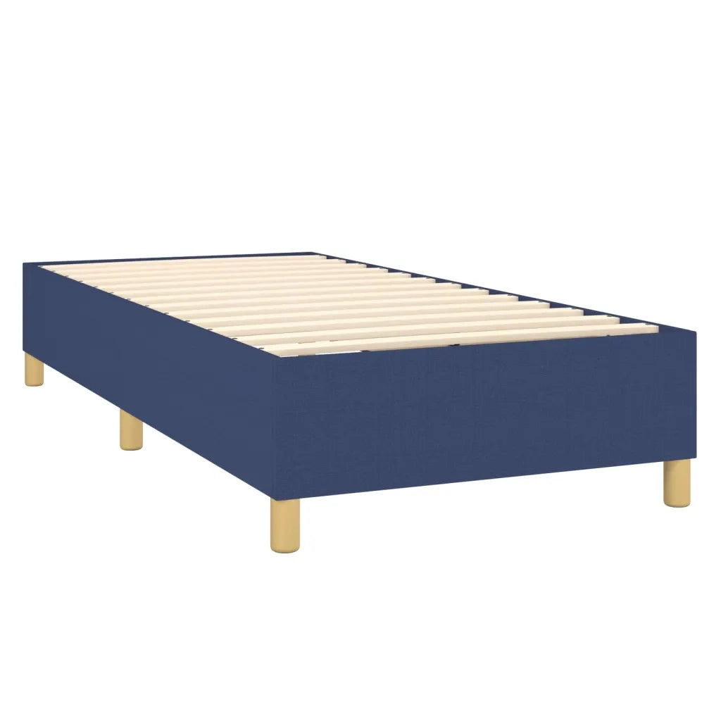 Giroletto a Molle con Materasso Blu 100x200 cm in Tessuto 3131895