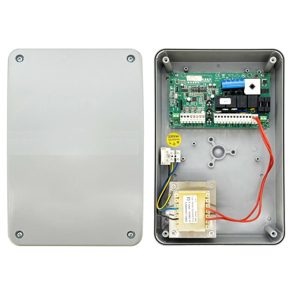QUADRO CENTRALE DI COMANDO ELB 24 CANCELLO BATTENTE 2 MOTORI 24v BASSA TENSIONE