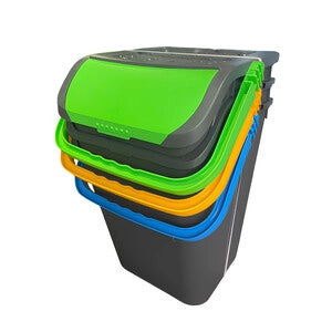 PATTUMIERA  35 L ECOLOGIC SOVRAPPONIBILE KIT 3 PZ