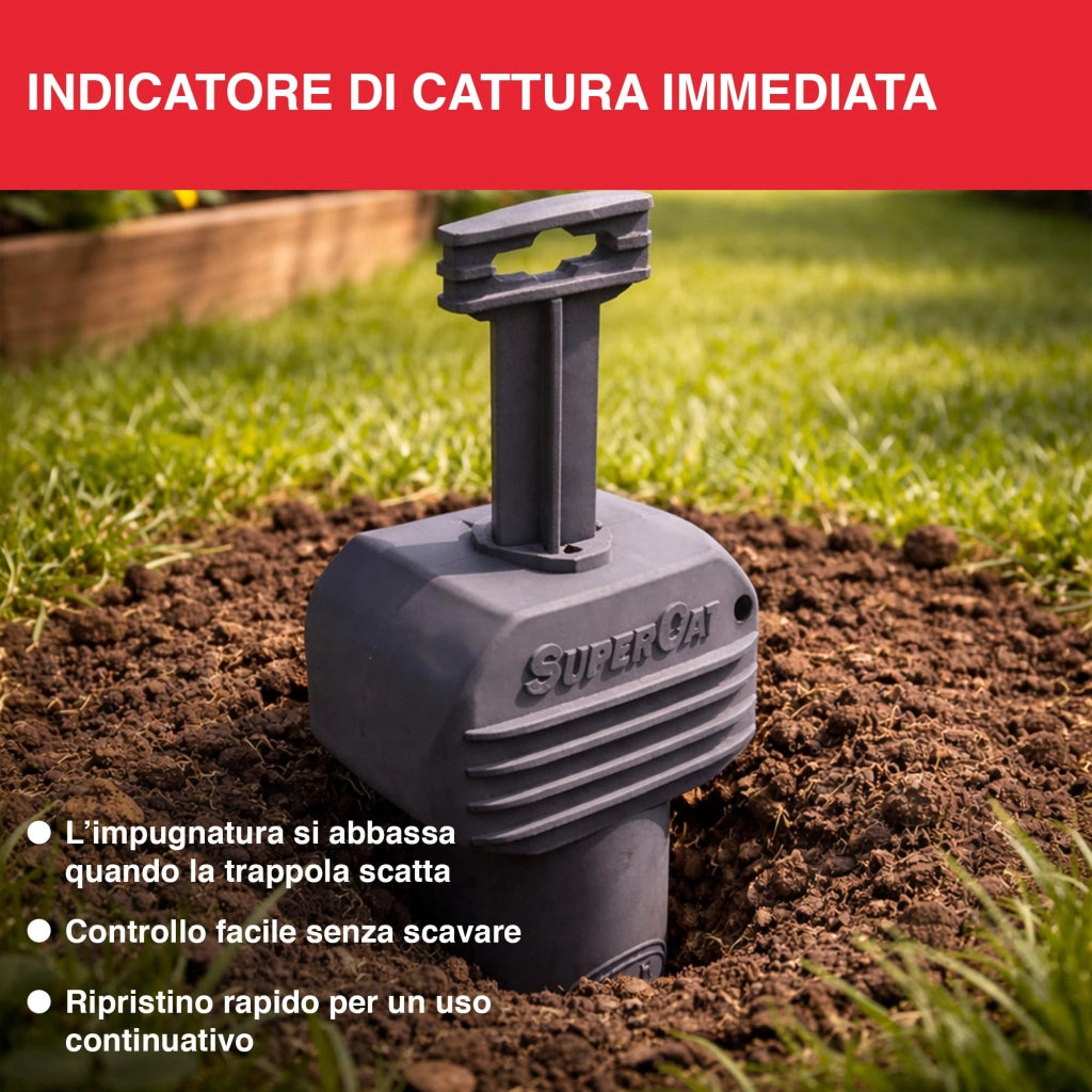 Trappola per Talpe a Scatto Supercat