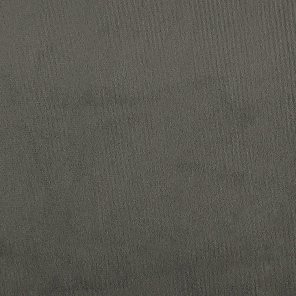 Testiera ad Orecchio Grigio Scuro 93x23x118/128 cm in Velluto 3118231