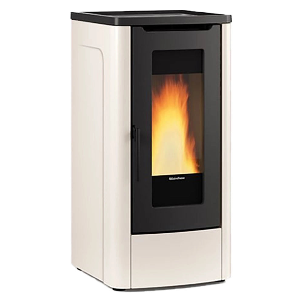 1pz stufa a pellet 'dahiana plus vfs' colore bordeaux cod:ferx.7002062nlm
