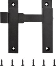 Aluminium Schuifdeur Slot Premium - Nero - Protezione Huisdier - Blocco Porta - Hek Garage Esterno - Sicurezza Duratura