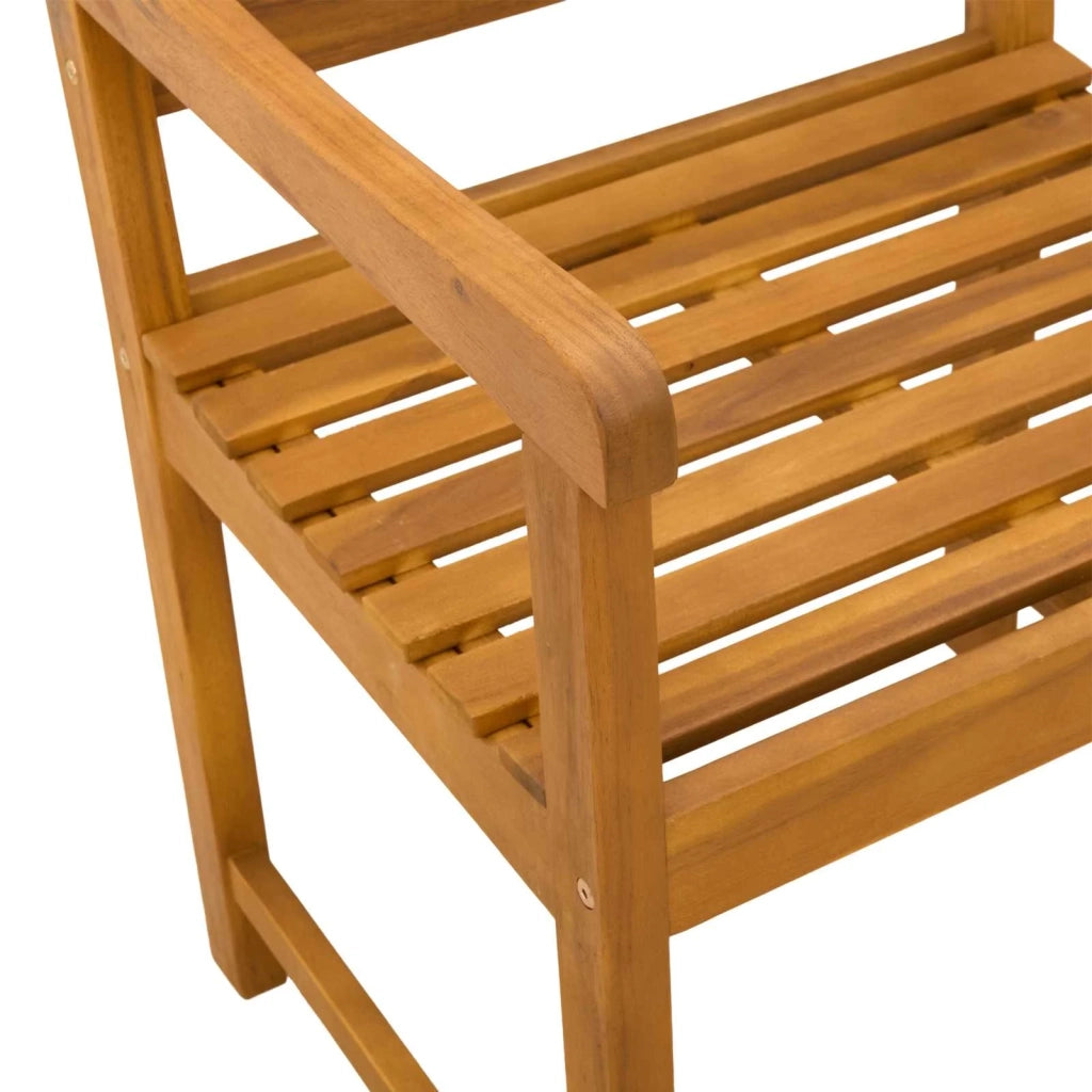 Panchina da esterno 4 pcs Naturale 56 x 55,5 x 90 cm 3416303