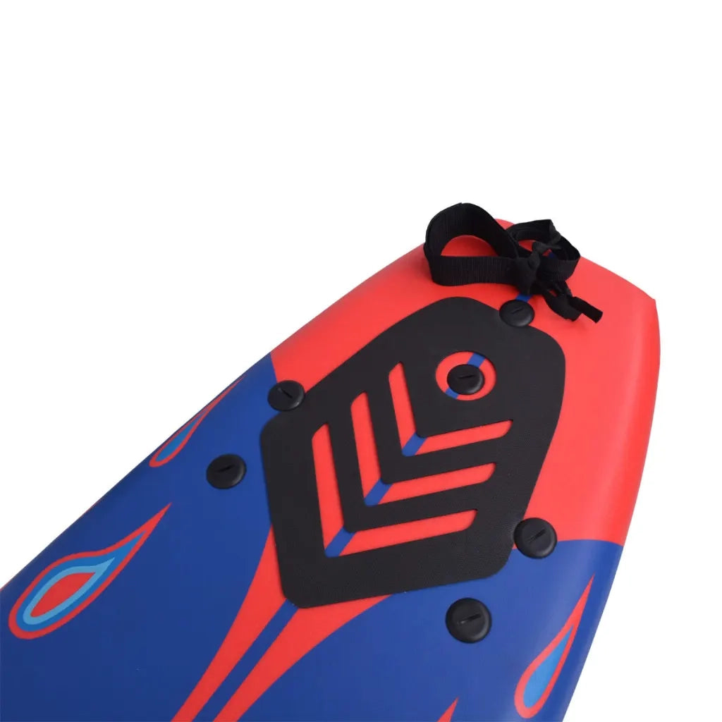 Tavola da Surf Blu e Rossa 170 cm 91258