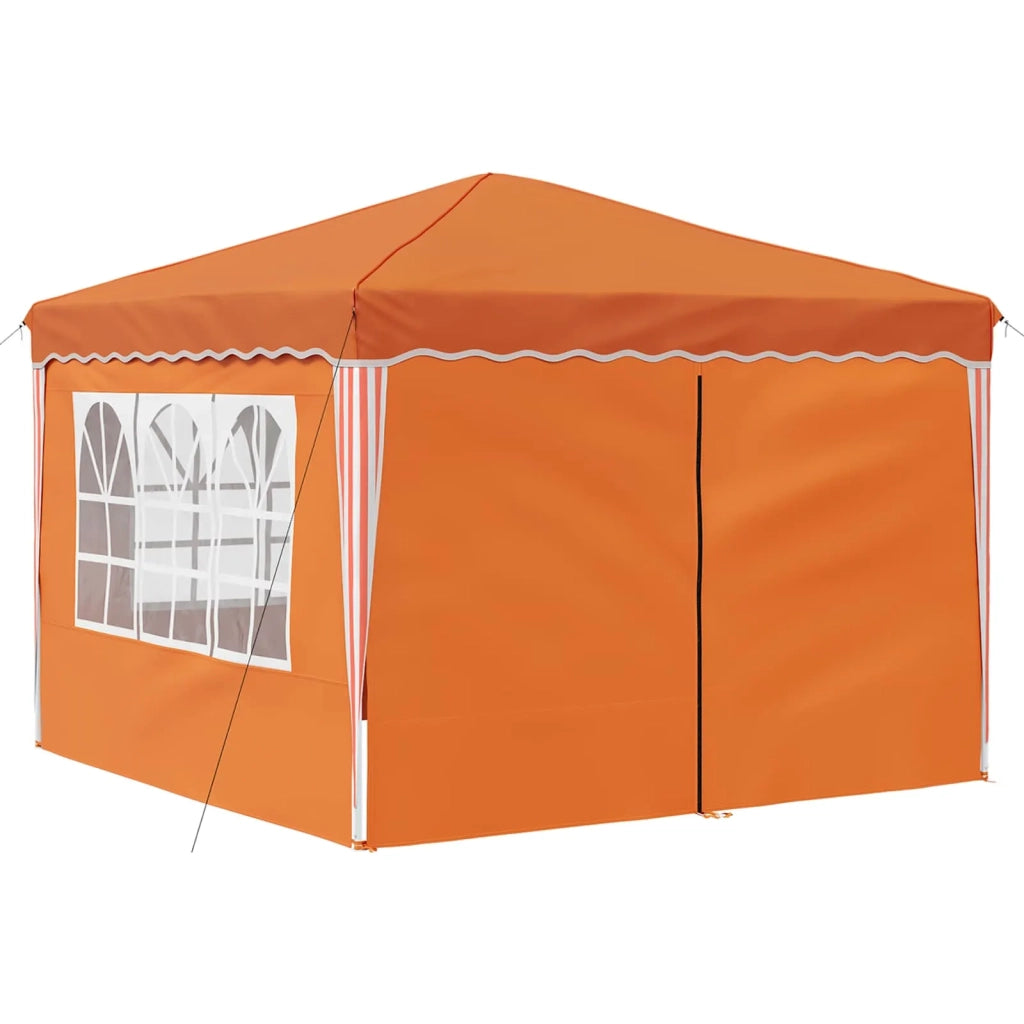 Tenda per feste a pop-up Arancione 288 x 288 x 245 cm 42019778