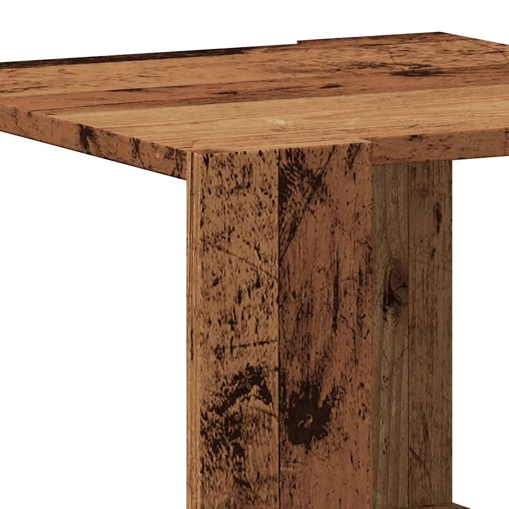 Tavolino da Salotto-Tavolino da soggiorno-Tavolo Legno Vecchio 40x40x30 cm Legno Multistrato