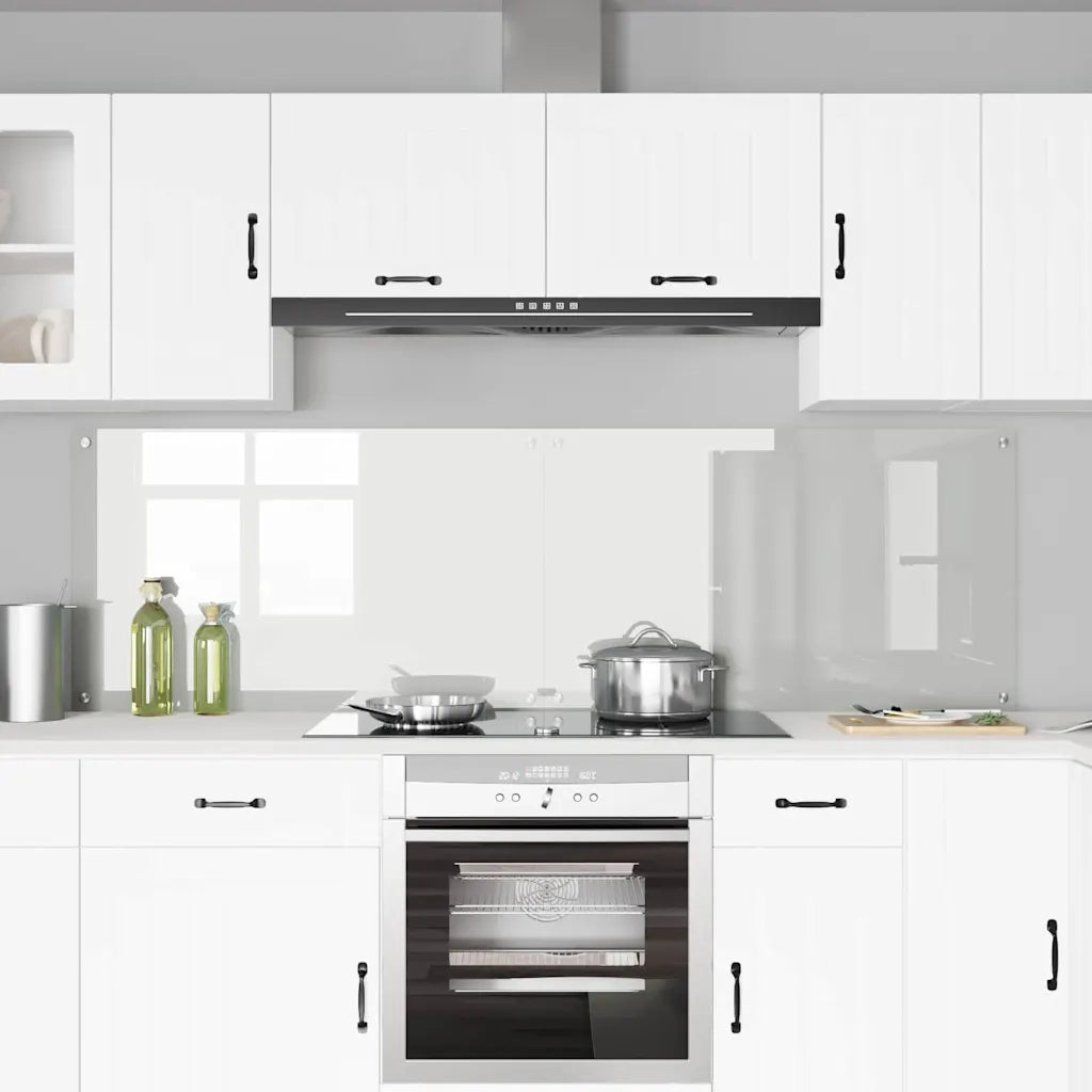Schienale da cucina 2 pcs Trasparente 100 x 60 cm 3415541