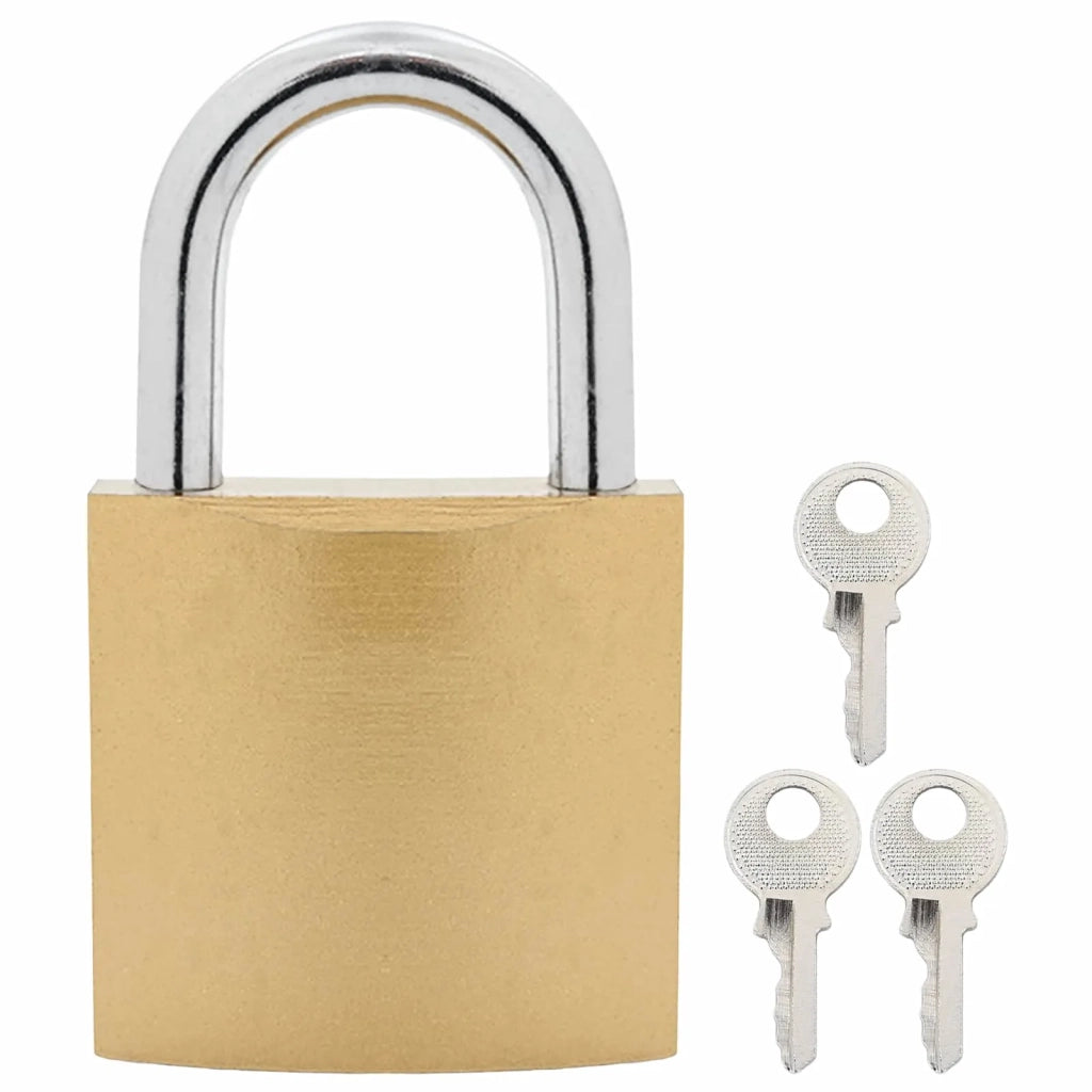 U Lock con Chiavi 12 pcs Ottone Ferro 42021920