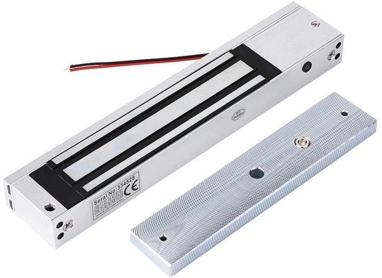 Sistema di Controllo di Accesso con Magnete Elettrico - Capacità di Blocco 600 lbs - Sicuro e Duraturo - Adatto per Diverse Tipologie di Porte
