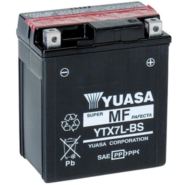 BATTERIA YUASA YTX7L-BS 12V 6 Ah