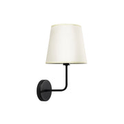 Applique Candellux Pasteri nero/beige E14 40W 21-01344