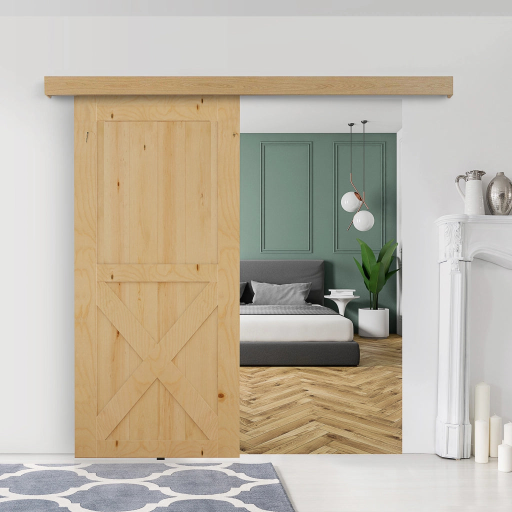 Binario Porte Scorrevoli in Legno ¨C Minimal ¨C 200 cm