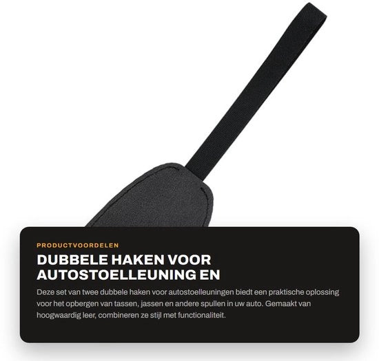 Haken per Autostoelleuning e Supporto Cervicale doppio