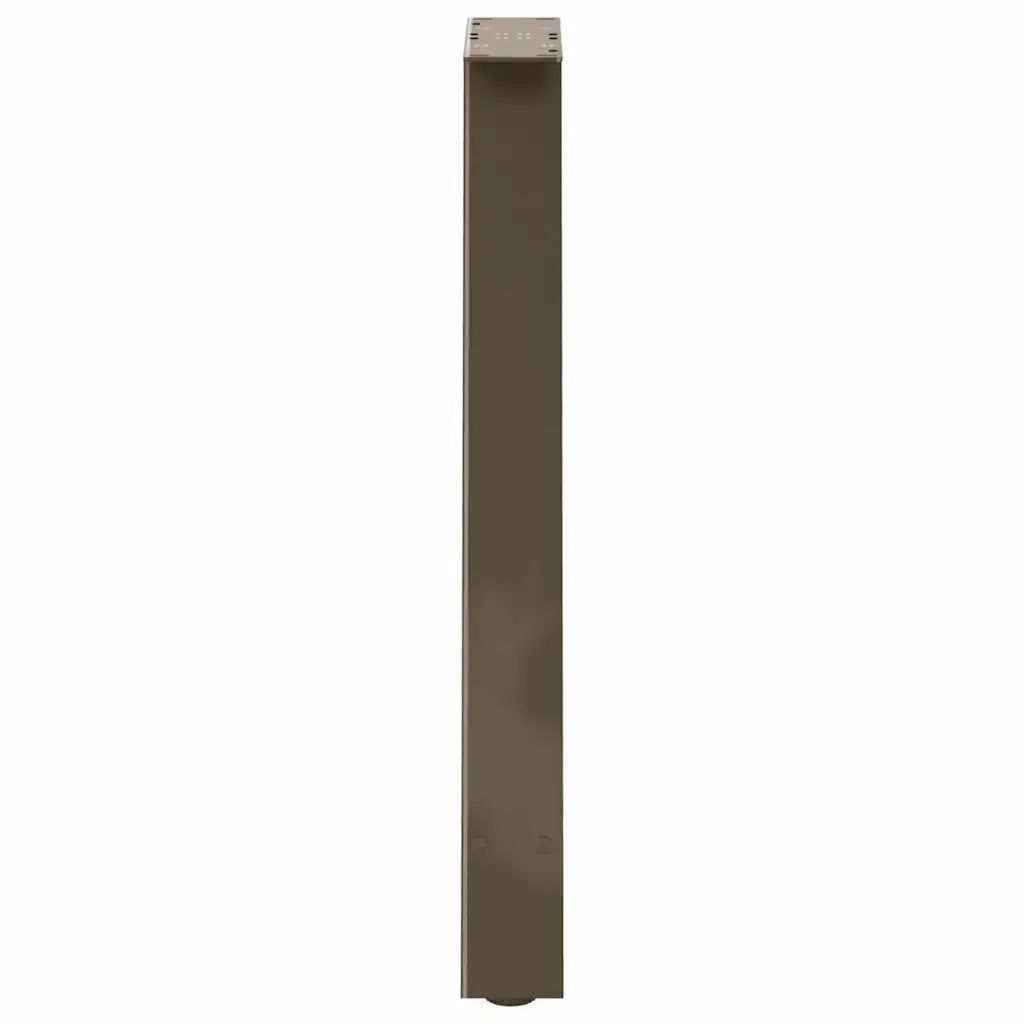 Gambe per tavolo da pranzo a forma di A 2 pz 60x(72-73) cm in acciaio 4012851