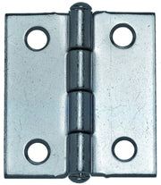 Aldeghi CERNIERA MEZZA LARGA PESANTE PERNO FISSO IN ACCIAIO ZINCATO  mm. 75x51 24.00 pz