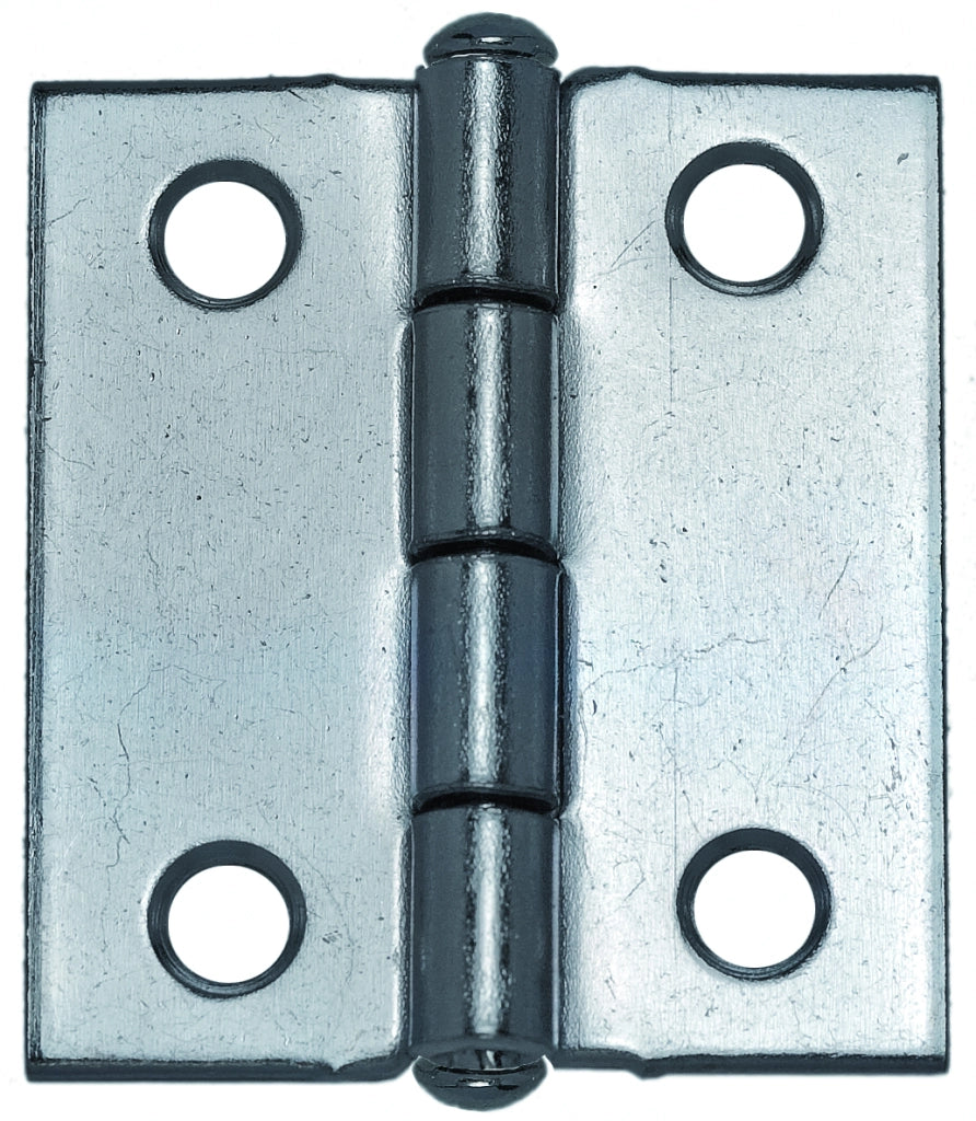 Aldeghi CERNIERA MEZZA LARGA PESANTE PERNO FISSO IN ACCIAIO ZINCATO  mm. 75x51 24.00 pz