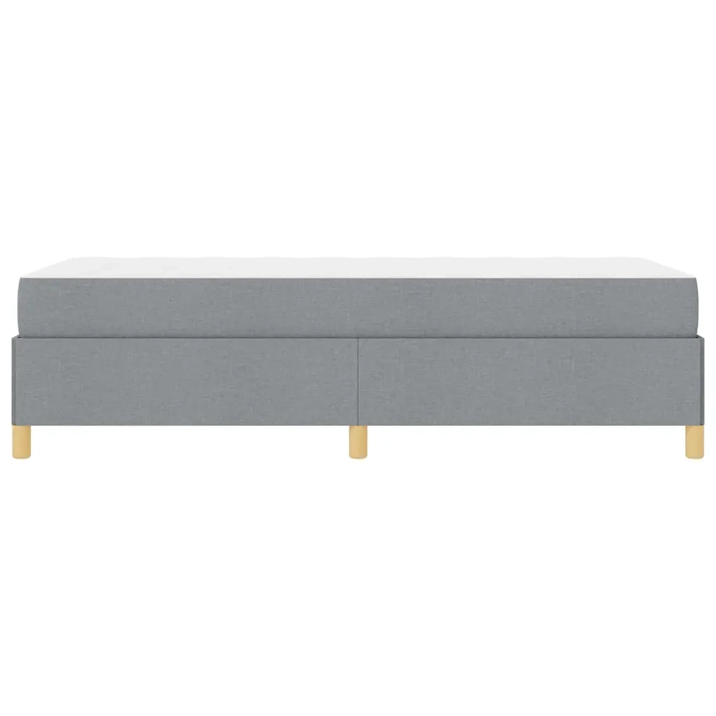 Struttura del letto Grigio chiaro 100 x 200 cm Tessuto 3398913