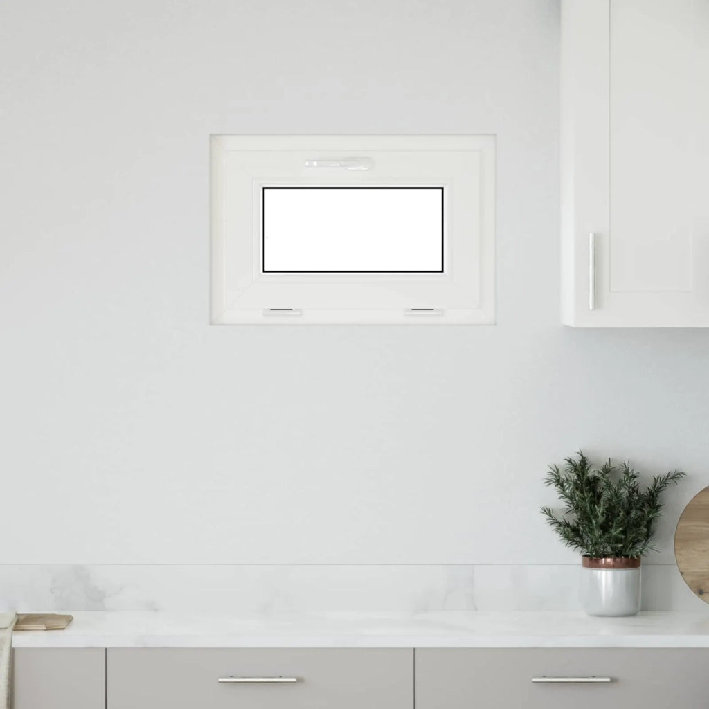 Finestra per Soffitta RISOR 60 x 40 cm PVC e Vetro Bianco 42047221