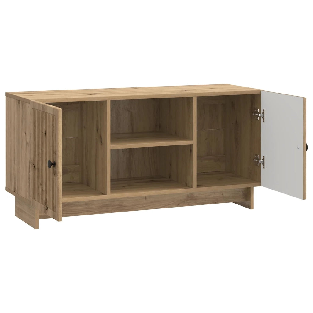 Mobile TV-Credenza per TV 102 x 34,5 x 50 cm Rovere Artigianale 590298