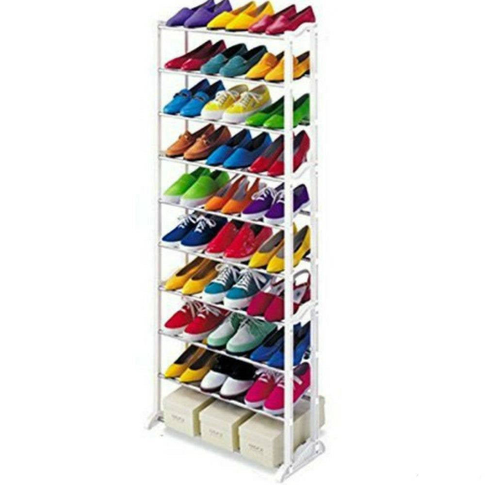 Trade Shop - Scarpiera Componibile 30 Paia Di Scarpe Salvaspazio Scaffale Shoes Rack Amazing -
