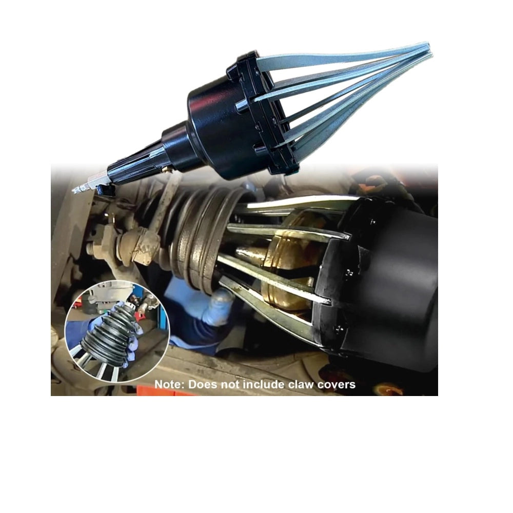 Utensile pneumatico per montaggio cuffie semiasse 8 bar Divaricatore con ganasce espandibili fino a 120 mm per giunti omocinetici uso professionale