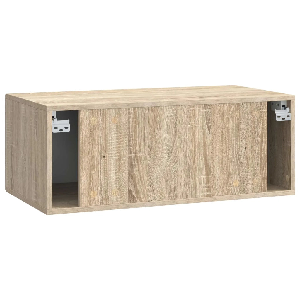 Mobile TV da Muro | Armadietto TV | Mobile Porta TV 78,5 x 31 cm Rovere Sonoma
