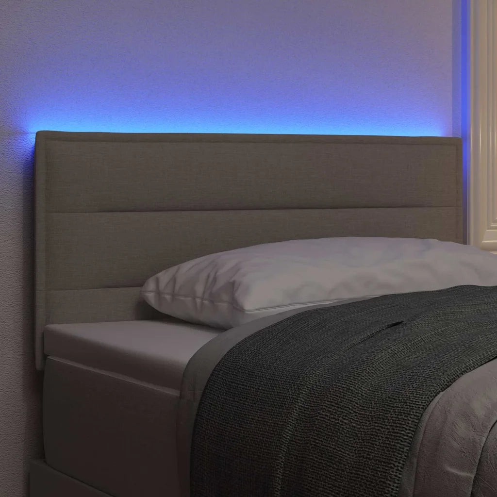 Testiera LED con strisce LED con testiera Talpa 100 cm Tessuto 3337982