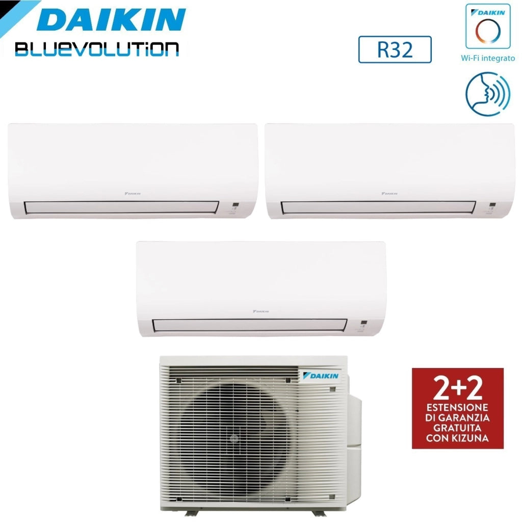 Condizionatore Daikin Trial Split COMFORA 9+12+12 con 3MXM68A R-32 Wi-Fi Integrato