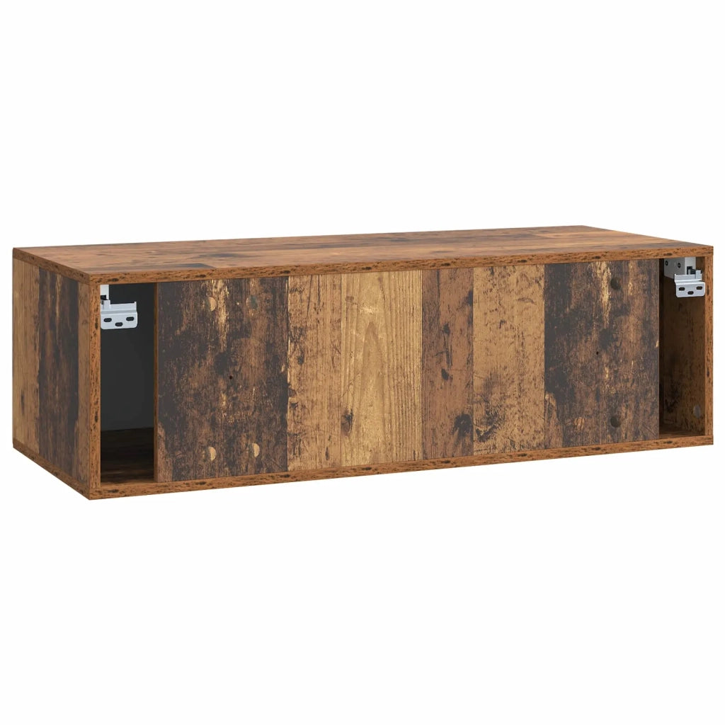 Mobile TV da Muro | Armadietto TV | Mobile Porta TV Legno antico 98 x 41 x 30 cm