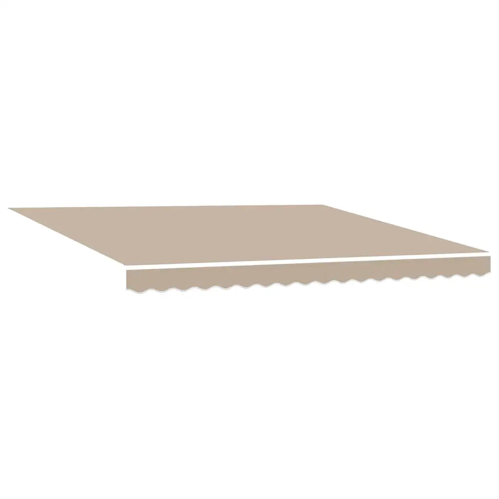 Telo di ricambio per tenda da sole Beige 4 × 3 m Poliestere 42000560