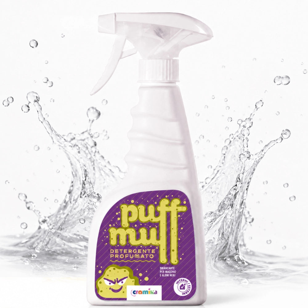 Cromika puff muff detergente profumato per macchie nere e aloni 0.5 l