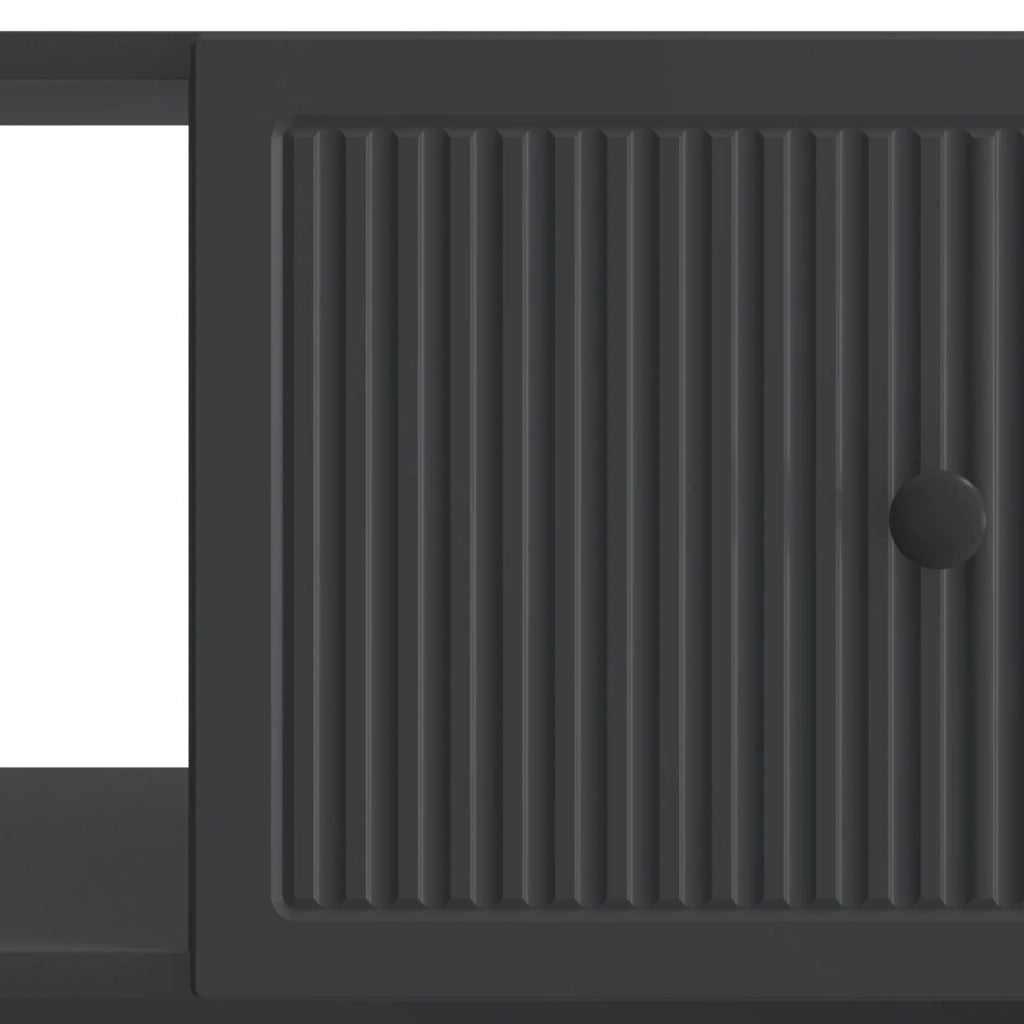 Tavolino da salotto | Tavolino da caff¨¨ | Tavolino da Soggiorno Nero 90 x 50 x 40 cm Legno ingegnerizzato