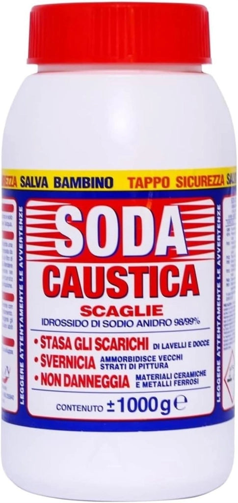 MARTEN SET 2 KG SODA CAUSTICA A SCAGLIE PERCARBONATO DI SODIO STASA SCARICHI SVERNICIA NON DANNEGGIA