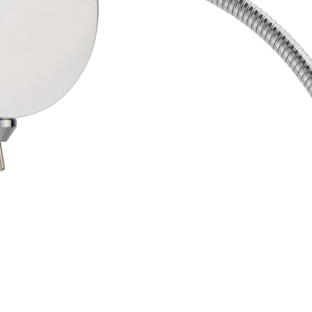 Applique Contemporanea Flexy Acciaio Cromo Vetro Led 0,8W 6500K